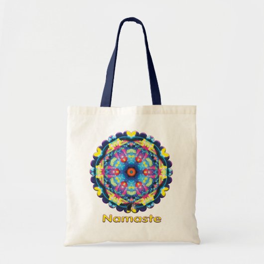 Axis Kaleidoscope Namaste Tote Bag (Voorkant)