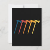 Axis throwing throwing kaart (Voorkant)