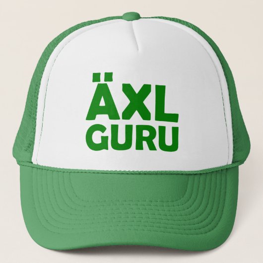 äxl guru excel bayrisch bavarian trucker pet (Voorkant)