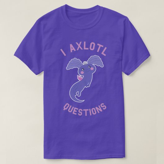Axlotl cutie t-shirt (Design voorkant)