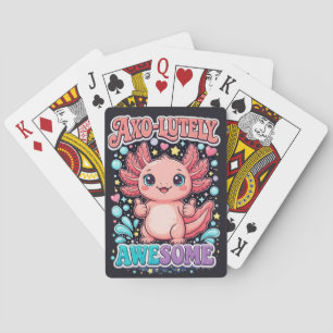 Axo-Lutely Geweldige Cute Axolotl   Pokerkaarten