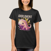 Axo t Axolotl Amfibie Mexicaanse Wandelvis T-shirt (Voorkant)