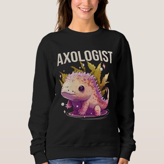 Axologist Axolotl Owner Axolotl  Underwater Animal Trui (Voorkant)