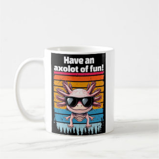 Axolot Of Fun Mug - Funny Axolotl Meme Coffee Cup Koffiemok