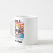 Axolot Van Fun Mok - Grappige Axolotl Stunt Koffie (Voorkant links)