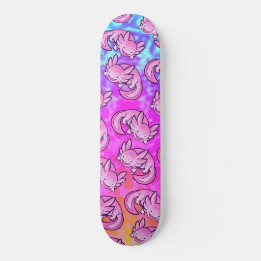 Axolotl 2022 Inugami roze Persoonlijk Skateboard (Voorkant)