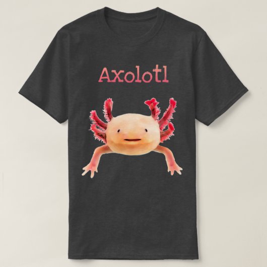 Axolotl 25 t-shirt (Design voorkant)
