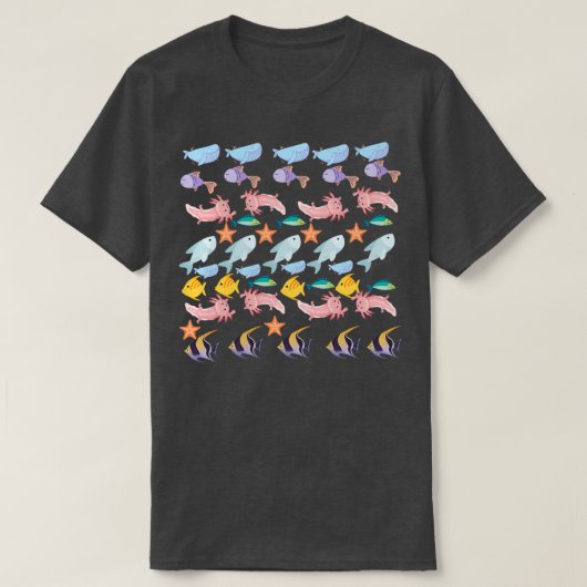axolotl 37 t-shirt (Design voorkant)