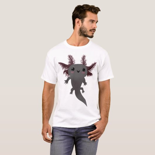 Axolotl 3 t-shirt (Voorkant volledig)