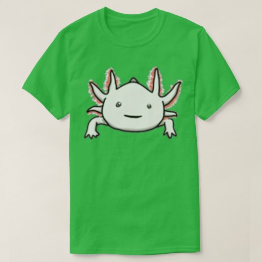 Axolotl 9 t-shirt (Design voorkant)