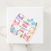 Axolotl Alotl Plein voor verjaardagsfeestje Bedankjes Labels (In situ)