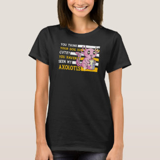 Axolotl Amphibian  Sayings  12 T-shirt