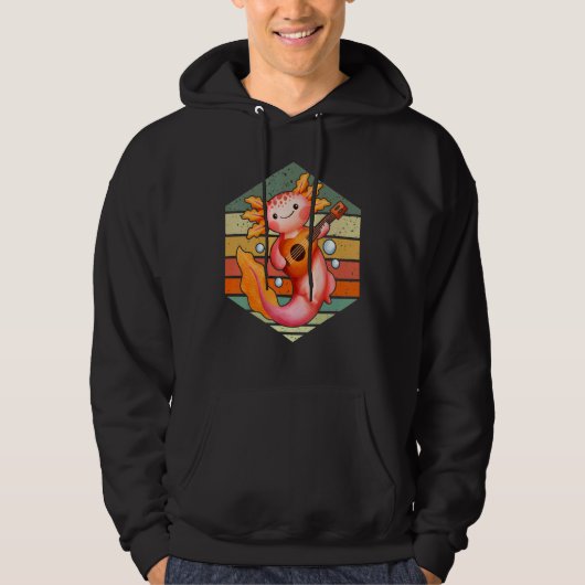 Axolotl Amphibian  Sayings 8 Hoodie (Voorkant)