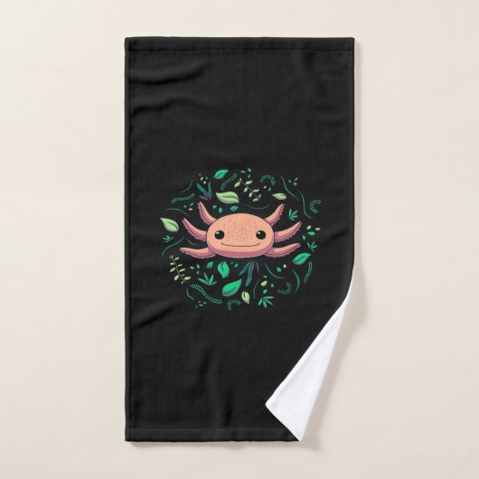 Axolotl Animal Cute Pet | Koel Dierenvriend Handdoek (Handdoek)
