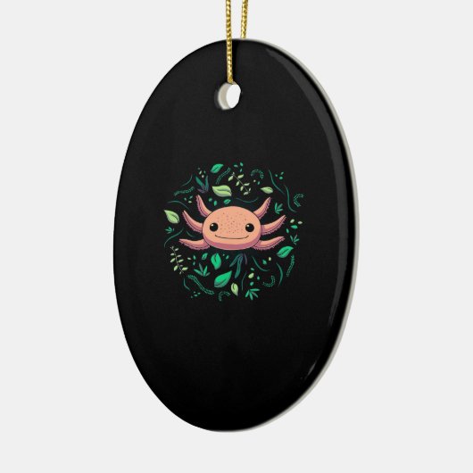 Axolotl Animal Cute Pet | Koel Dierenvriend Keramisch Ornament (Links)