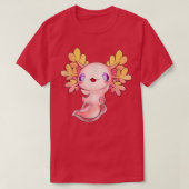 Axolotl Anime Fish Cute Baby Lizard Kawaii Pastel T-shirt (Design voorkant)