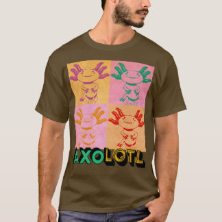 Axolotl Aquarium Aquaristic Terrariums Artwork Axo T-shirt
