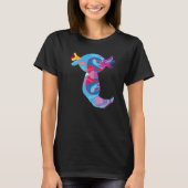 Axolotl axolotl Colorful Graphic T-shirt (Voorkant)