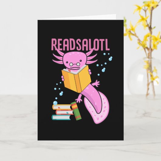 Axolotl, Axolotl snaxalotl, Axolotls Kaart (Gele Bloem)