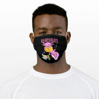 Axolotl, Axolotl snaxalotl, Axolotls Stoffen Mondkapje