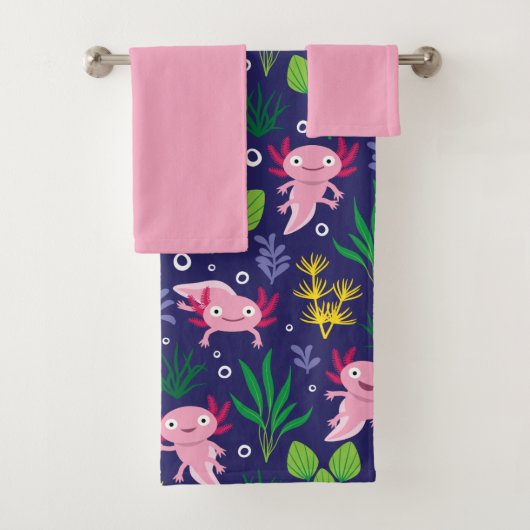 Axolotl Bad Handdoek (Insitu)