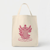 Axolotl Baphomet Pagan Tote Bag (Voorkant)