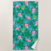 Axolotl Beach Towel Strandlaken (Voorkant)