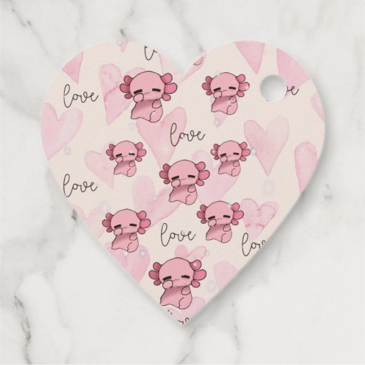 Axolotl Bedankjes Labels (Achterkant)