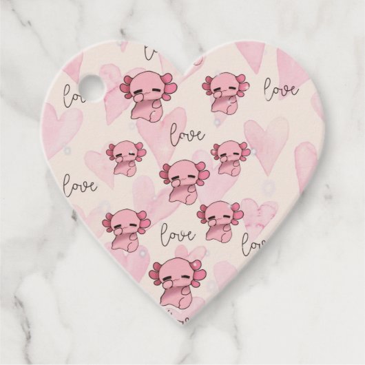 Axolotl Bedankjes Labels (Voorkant)