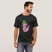 Axolotl Beer St Patricks Day T-shirt (Voorkant volledig)