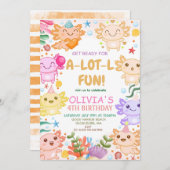 Axolotl Birthday Kaart (Voorkant / Achterkant)