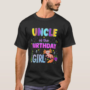 Axolotl Birthday Party oom Matching Family Birth T-shirt