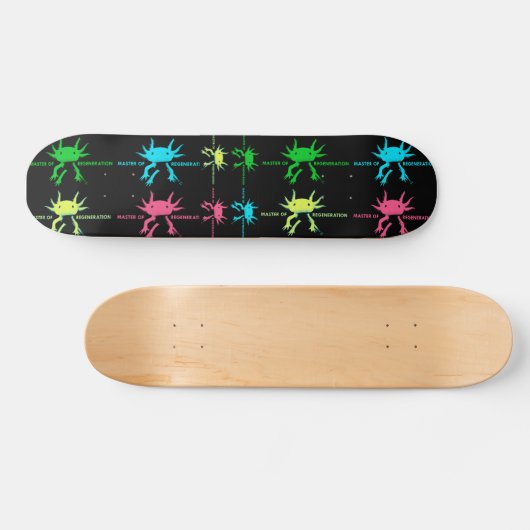 Axolotl-board Persoonlijk Skateboard (Horizontaal)