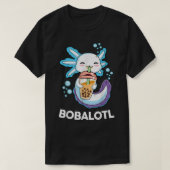 Axolotl Boba Bubble Tea Kawaii Anime Japanse Kinde T-shirt (Design voorkant)