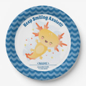 Axolotl-bord Papieren Bordje (Voorkant)