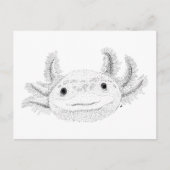 Axolotl Briefkaart (Voorkant)