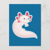 Axolotl Briefkaart (Voorkant)