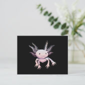 Axolotl Briefkaart (Staand voorkant)