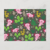 Axolotl Briefkaart (Voorkant)