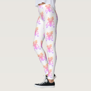 AXOLOTL-broek roze Leggings