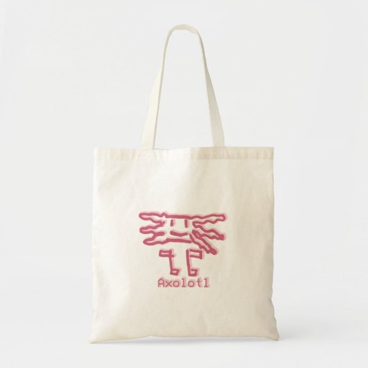 Axolotl by Álvaro Tote Bag (Voorkant)