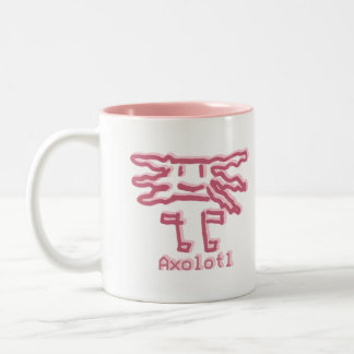Axolotl by Álvaro Tweekleurige Koffiemok