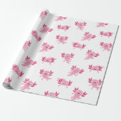 Axolotl Cadeaupapier (Uitgerold)