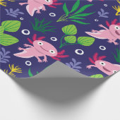 Axolotl Cadeaupapier (Hoek)