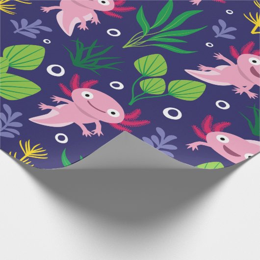 Axolotl Cadeaupapier (Hoek)