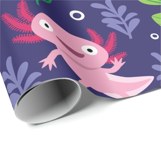 Axolotl Cadeaupapier (Rol Hoek)