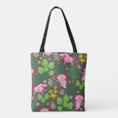 Axolotl Canvas tas (Achterkant)