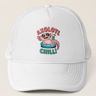 Axolotl Chillen! – Koele Zomer Axolotl Trucker Pet