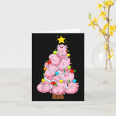 Axolotl Christmas Tree Ornament Fish Axolotl Anima Kaart (Gele Bloem)