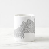 Axolotl Coffee Mug - GRAY Koffiemok (Center)